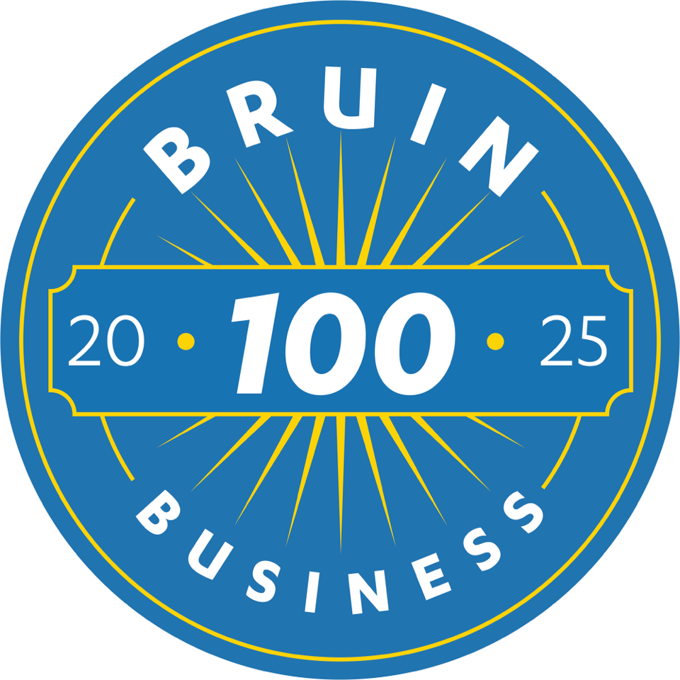 Bruin Business 100 2025 Logo