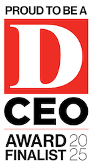 D CEO Award Finalist 2025 Logo