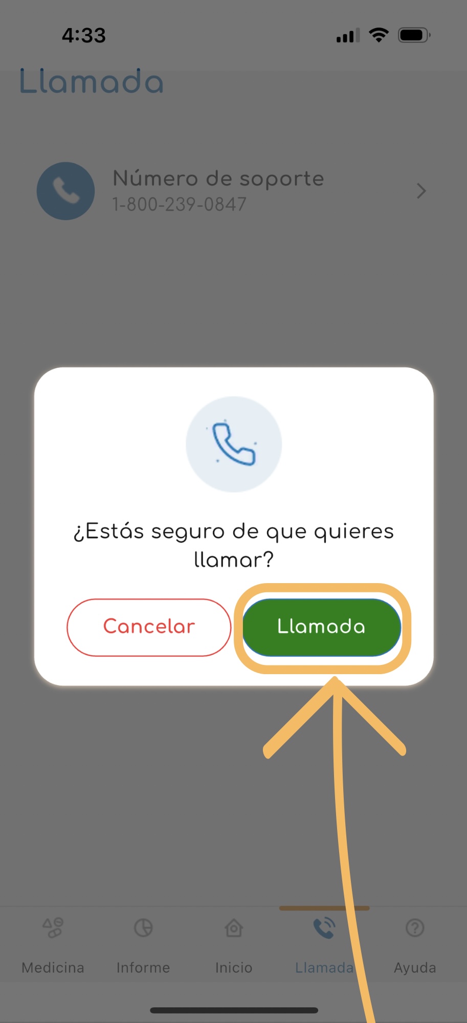 SPANISH- App Help Guide - Step 3 - How to Contact your PMC (Spanish)